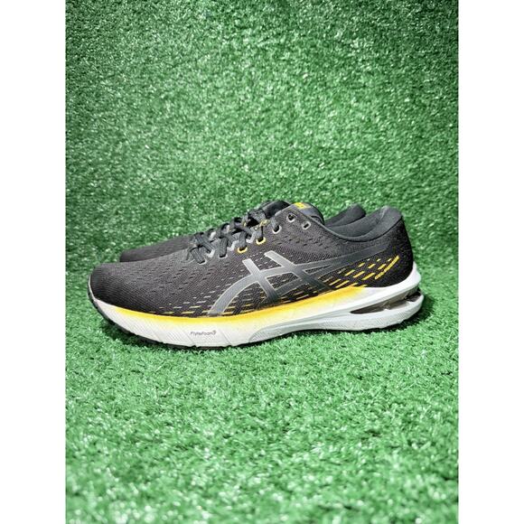 ASICS Shoes Gel Pursue 8 Mens Size 10.5 Black Orange Running Neutral Cushioned - Picture 4 of 10